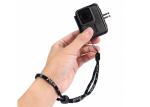 Black Nylon Adjustable Logo Printed Lanyards Lanyard Rope Cord For Camera Holder
