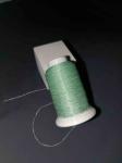 Green Reflective Thread Knitting Yarn High Visibility For T-Shirts Logo Clothing
