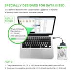 Adapter SATA III USB 2.0 3.0 3.1 To Serial ATA 22 Pin Converter Hard Disk W/