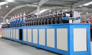 Wholesale Galvanized Steel T Shaped Bar Ceiling Roll Forming Machinery For Inner Roof Decoration from china suppliers