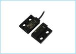 Normal Open 2-wire Black Door Reed Magnetic Switch Sensor