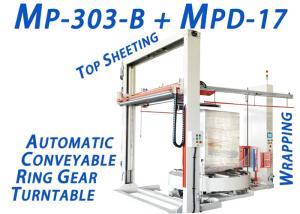 Wholesale MPD-210 Automatic Pallet Dispenser Packaging Line For Machinery And Hardware from china suppliers