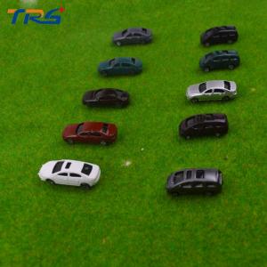 China 1：200 ABS plastic scale model painted car for architecture model train layout on sale
