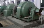 Brushless 91% Efficiency Horizontal Pelton Turbine 130m Water Head