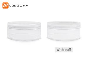 Wholesale 20g 50g Empty Loose Powder Container , Round Cosmetic Sifter Jars AS Material from china suppliers