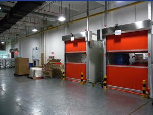 Wholesale SS Fast Acting Roller Shutter Doors Large Size Adjustable Opening Speed from china suppliers