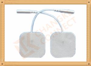 Wholesale 4 X 4 Cm Ecg Ekg Tens Machine Electrodes Changke Connect Durable from china suppliers
