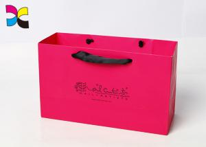 Wholesale Window And Small Handle Printed Paper Bags For Chain Store / Supermarket from china suppliers