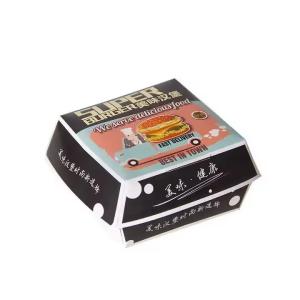 Wholesale Hot Dog Burger Food Container Paper Packaging Takeout Bagasse Box Custom Order Stamping for Your Business Needs from china suppliers