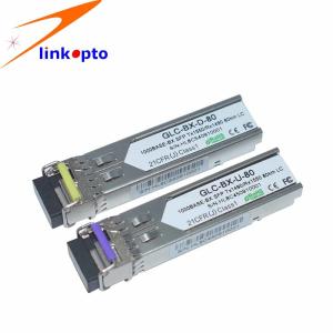 Wholesale Small Size BIDI SFP Modules Simplex LC Connectors For Cisco Single Power Supply from china suppliers