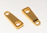 High Electroplate Handbag Accessories Hardware Steel Customized Color Zipper
