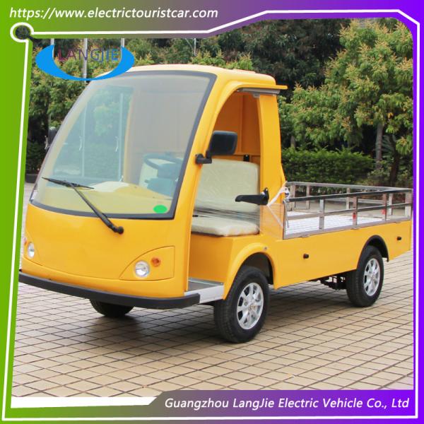 2 Seats Hotel Buggy Car AC Motor Electric Luggage Cart 48V Battery Powered for