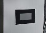 Nickel Brushed Shower Panel With Massage Jets , Modern Shower Panel ROVATE