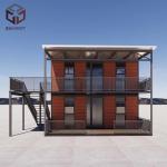 Customized Lightweight Flat Pack Folding House Mobile Home EPS Insulation