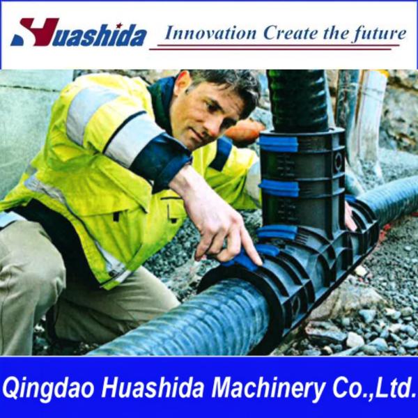 Flexible Pert Insulated Pipe Equipment For Central Heating And Industrial