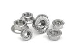 Zinc Plated HDG Shank Bolt Nut 3/8 M10 Flange Nut Carbon Steel