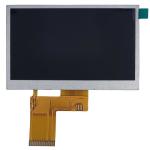 4.3 Inch LCD Display 480x272 Resolution MCU LCD Display 300 Brightness