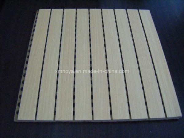 Fireproof Grade A1 Wooden Panel for Wall and Ceiling Decor Acoustic Sound