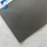 Free Sample PVC Leather Fabric black color for automotive and motorcycles fabric