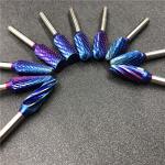 Convenient Storage Case Included Precision Cutting Hard Alloy Rotary Burr Set