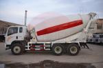 10m3 Hydraulic Concrete Mixing Truck With Tank Update Drum On Site High Speed