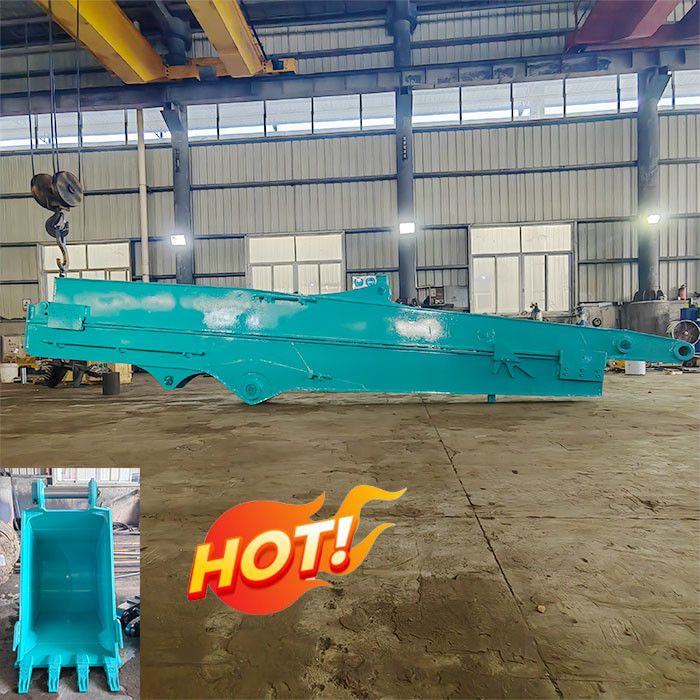 10M Excavator Telescopic Arm Better Welding For Kobelco Hitachi Cat