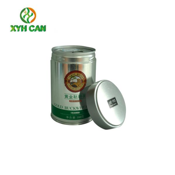 Coffee Tin Can Food Grade Certificate Metal Round Box for Instant Coffee Powder