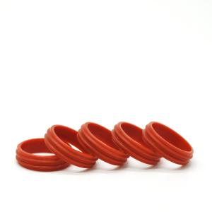 Wholesale Customized Color Temperature Resistant 30-80 Shore A Gasket Silicone Rubber Gasket from china suppliers