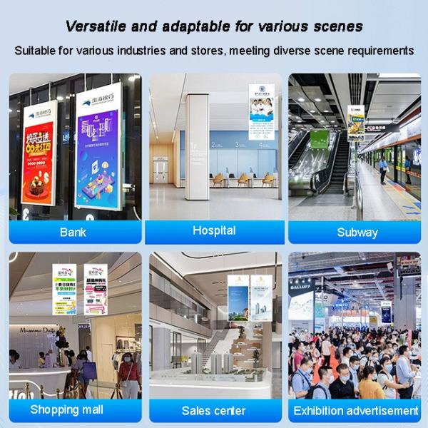 Electronic Label Nfc Smart Shelf Window LCD Display Signage Android Operating System