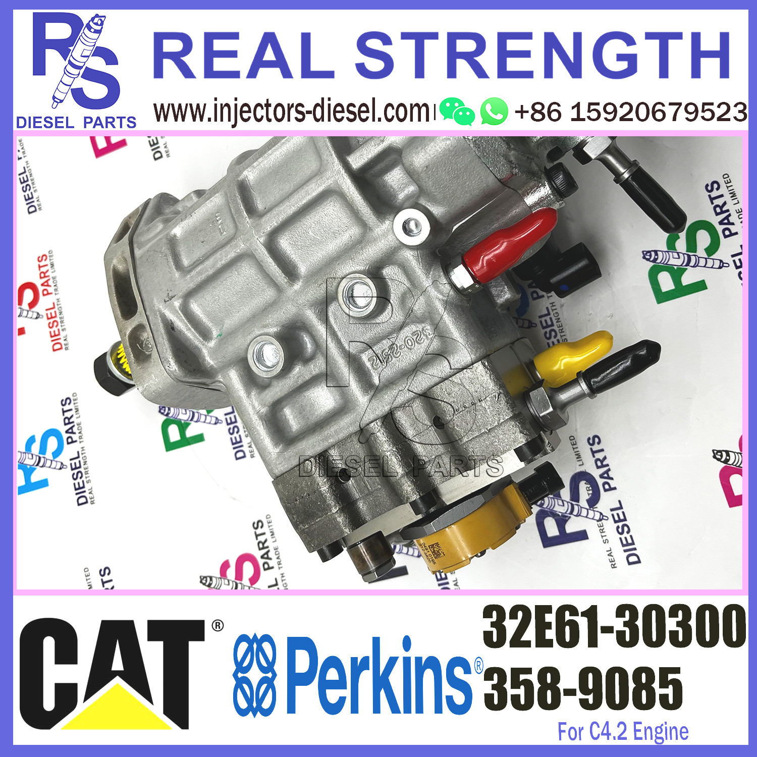 Diesel Fuel Injection Pump 358-9085 32E61-30300 For CAT 315D C4.2 Engine
