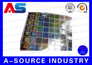 China Anti - Fake Security Hologram Stickers For 10ml Vial Label Boxes on sale