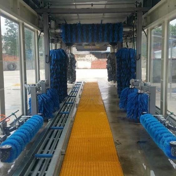 AC380V Automatic Car Wash Tunnel Machine 0.9Mpa Air Pressure with High Airflow