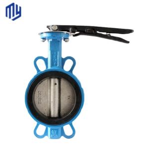 Wholesale Complete Certificate and DN50 Pn16 Di Manual Stainless Steel Wafer Butterfly Valve from china suppliers