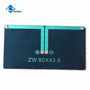 Wholesale 0.5W Risen Mono Mini Epoxy Solar Panel ZW-80438 Waterproof PCB Mini Watt Solar Panel 5V from china suppliers