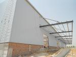 Galvanized Prefabricated Steel Shed Construction Customized Dimension