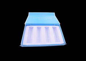 Wholesale Cosmetic Foldable Packing Box , Collapsible Inner Support White Flat Gift Box from china suppliers