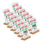 Odorless Tabletop Photo Frames A4 A5 A6 Transparent Picture Frame