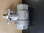 2PC ISO 5211 Cast Steel Ball Valve Easy Operated With Direct Mounting Pad