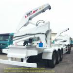 Two Speed Port Handling Equipment 20ft 40ft Self Loading Container Trailer