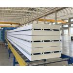 B1 Grade Fireproof Insulated Sandwich Roof Panels PU Polyurethane Core Material