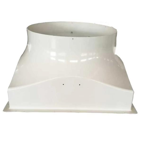 High-Strength Custom FRP Fan Cover – Heavy-Duty Fiberglass Vent Grille for HVAC