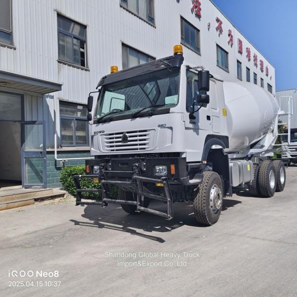 HOWO 8 Cubic Meter Cement Mixer Pumping Machine Used Concrete Cement Mixer Truck