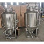 80mm Polyurethane Insulation 300L SUS 304 Conical Fermentor for Beer Fermentatio