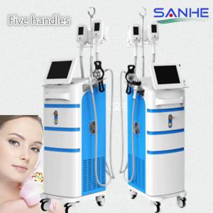 Wholesale 5 Heads Cryolipolysis Slimming Machine WIth Multipolar 2MHz RF 40K Cavitation from china suppliers