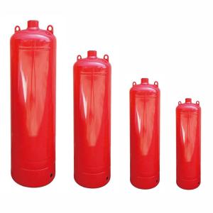 Wholesale Easy Installation Red Gaseous Fire Cylinder New 40-180L Capacity 280-400mm Diameter from china suppliers