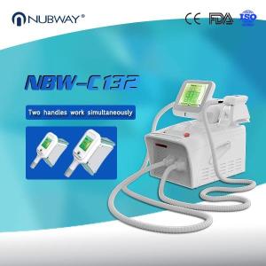 Wholesale Beauty clinic used Coolsculpting body shape slimming machine cryolipolysis fat freezing device with RF cavitation from china suppliers
