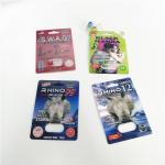 Male Enhancement Medication Blister Pack Packaging Black Mama Premier Zen Paper