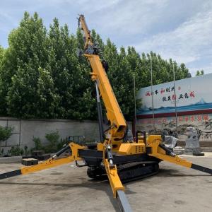 Wholesale Telescopic Boom Hydraulic Spider Crawler Crane Remote Control from china suppliers