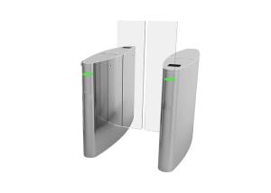 Wholesale LED Indicator IP54 100W Half Height Sliding Turnstile SS304 from china suppliers
