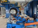3LPE Coated Pipe Line Steel Pipe Out Wall Shot Blasting Machine Heat And Cold